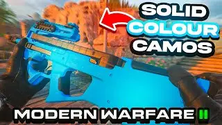 ALL SOLID COLOUR CAMOS IN MODERN WARFARE II! - MW2 SOLID COLOUR CAMOS (COD MWII)