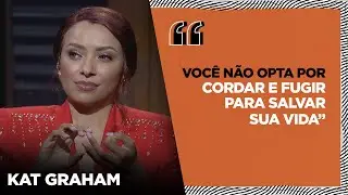 “Ninguém escolhe ser REFUGIADO”, afirma KAT GRAHAM