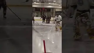 st Joseph griffins high school hockey game warm-ups