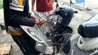 TVS wego modification / flasher indicator 🔥