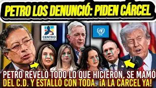 &iexcl;A LA C&Aacute;RCEL YA! TRIPLE GOLPE DE PETRO. DENUNCI&Oacute; A LOS URIBISTAS. Revel&oacute; todo lo que hicieron. Tome😱