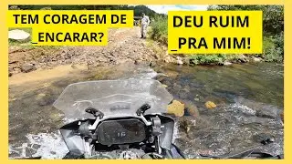 TESTEI A BMW GS 1250 NA TRAVESSIA DE RIOS