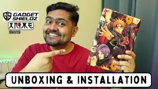 iPad Anime Skin Installation 🔥 Gadget Shieldz Unboxing & Full Review (Rogue Ninja)