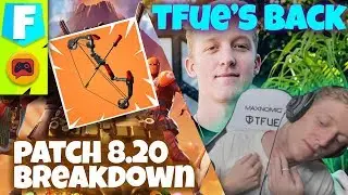 Fortnite News | Content Update 8.2 Brings Boom Bow and Does NOT Revert Old Patch, Tfue is Healthy