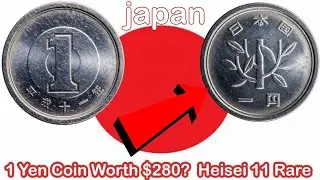 1999 Japan 1 Yen Coin Worth $280? | Heisei 11 Rare Errors & Hidden Value Explained