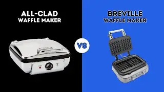 ⭐ ALL CLAD WAFFLE MAKER VS BREVILLE WAFFLE MAKER ⭐ | COMPARISON