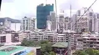MACAU Cable Car at GUIA HILL