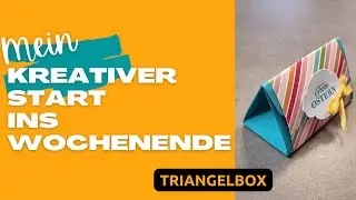 Triangel-Box /Ostern/Goodie/Stampin'Up!/Dreiecksbox/ triangle Box/ easter goodies