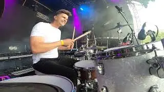 Eden Hunter Live @ Bedford Park (Drum Cam)