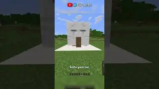 Minecraft'ta İ&Ccedil;İNE GİRİLEBİLEN GHAST EVİ?! ⛏🧿