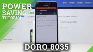 How to Enable Power Saving Mode in DORO 8035 &ndash; Low Power Solution