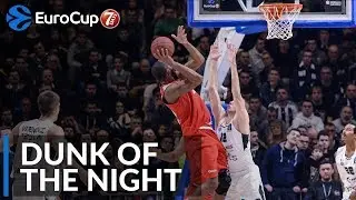 Dunk of the Night: Eric Buckner, AS Monaco