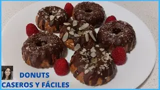 Donuts de avena y plátano - Muy fáciles