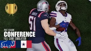 Bills vs. Patriots | 2025 Season AFC Championship | Madden NFL 26 Simulation