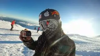 Snowboard - Volcan Osorno, Chile - Powder