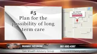 Retirement Planning | 801-892-4357 | Financial Consultant | Gen Wealth Advisory Group