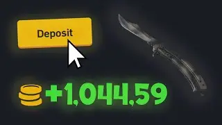 depositing my butterfly on csgoempire