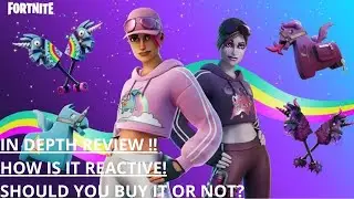Britestorm bomber pack in depth review 2021,How is it reactive,Should you buy it or not Fortnite.