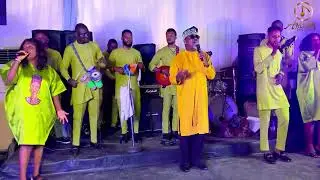 AWESOME TONES BAND SHUTS DOWN THE 50TH BIRTHDAY PARTY OF MOMO VICKY (IYALAJE OF SPAIN) 🎊🎶