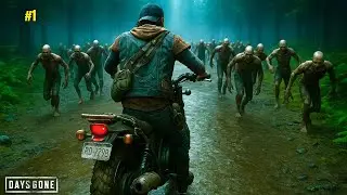The Best Zombie Game | Days Gone The Broken Road Gameplay #1