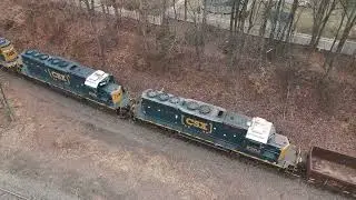 CSX Woodbourne PA Consist Building 3 4 2025