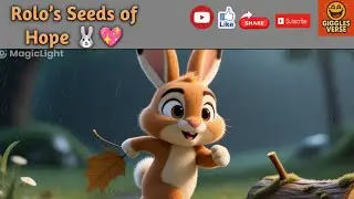 Rolo the Rabbit and the Magic Seeds 🌱 | Moral Story for Kids | Giggles Verse