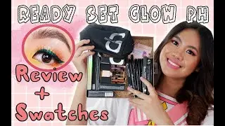 READY SET GLOW PH PRODUCTS REVIEW & SWATCHES | WATERPROOF AND SMUDGEPROOF!? | Sab Antonio