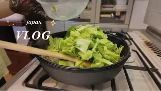 Japan vlog 🇯🇵 my realistic Diet Meal, Easy recipe, food grocery.