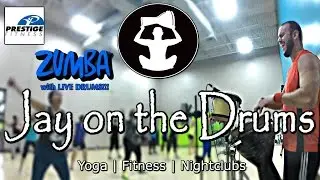 Jay on the Drums @ Prestige Fitness | Aurora, CO | Zumba with LIVE DRUMS