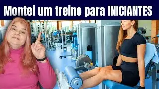 Treino de musculação para iniciantes