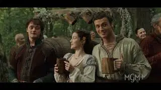 Marian and Robin attend a Pagan Forrester Wedding Robin Hood (2025 TV series)