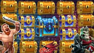Castle Crush _-_ So Many Chests Opening + Collect Season Reward - Must Watch