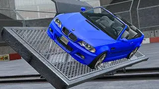 Vehicle Roller Over Crash Test With POV!  Insanely Realistic! #7 (BeamNG Drive)