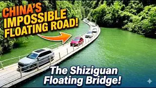 Shiziguan Floating Bridge: The Miracle of Engineering! 🌉✨ | A Hidden Gem in China