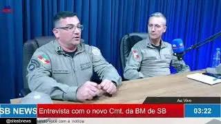 SB NEWS ENTREVISTA - NOVO COMANDANTE DA BRIGADA MILITAR DE SÃO BORJA