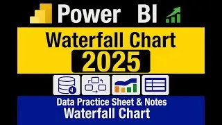Power BI Waterfall Chart ka Use | News Channels ka Revenue Analysis with Breakdown