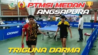 PTMSI MEDAN CUP‼️ZAKI/YANDA [ANGSAPURA] VS ANNISA/RIO [TRIGUNA DARMA] - MOODY PingPong 
