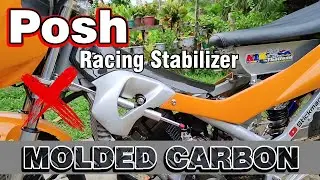 Posh Steering damper and Molded Carbon center leg shield