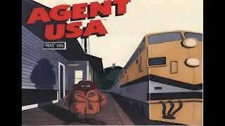 Agent USA - Atari XL/XE (Gameplay)