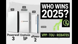 Powerwall 3 против Enphase 5P против Franklin aPower 2: какой аккумулятор победит в 2025 году?