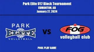 Park Elite U17 Blue vs. FOG U18 Black (01/27/24)