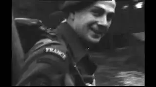 British and French commandos in Lord Lovat's No,  1 Special Service Brigade prepare for D-Day.