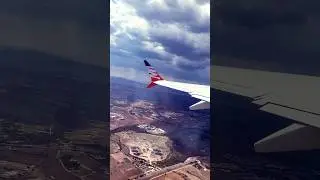 Amazing airplane window view | Smartwings