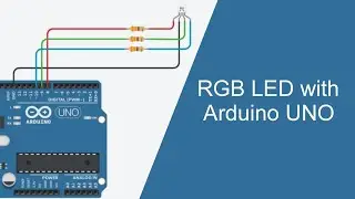 RGB LED with Arduino UNO #arduino #project #led #rgbled #technology #engineering #electronics