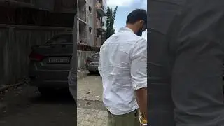 Mohit Malik at Vibhu K Raghave house for antim darshan#mohitmalik #spotted