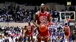Michael Jordan 40 pts vs. Clippers - 1987