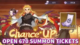 Vampire Saga: Purgatory | Open 670 Summon Tickets | Demon Slayer Gameplay RPG