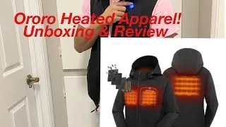Ororo heated apparel jacket Unboxing&Review!