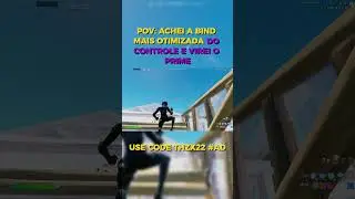 POV: ESSA &Eacute; A BIND MAIS OTIMIZADA DO CONTROLE  #fortnite #fortniteclips #fortnitebr #fortnitememes