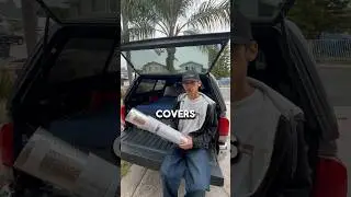 How to make window covers #truckcamping #travel #sandiego #california #roadto10k